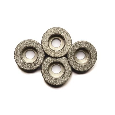 ล้อเจียรลูกบาศก์โบรอนไนไตรด์ประสานสุญญากาศ