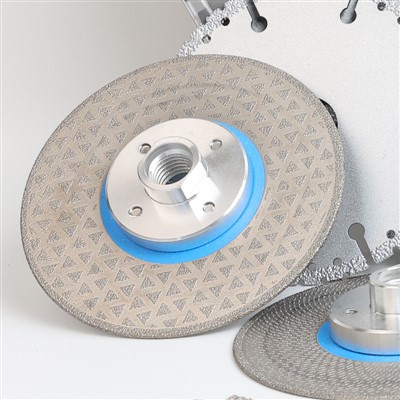 ใบเจียรและตัดหินเพชรแบบประสานสุญญากาศ-