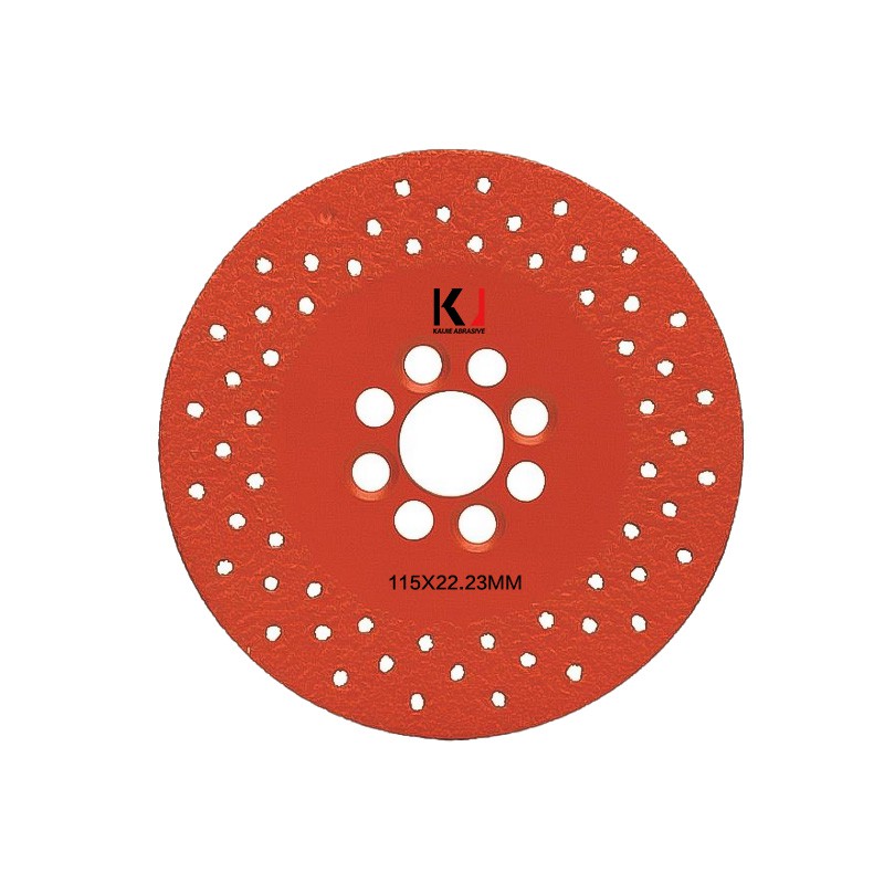 ใบมีดตัดหินเพชรประสานสุญญากาศ